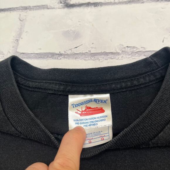 Marilyn Manson Shirt Adult Large Black MOBSCENE Rock Band Tee Goth Punk y2k - Picture 3 of 6